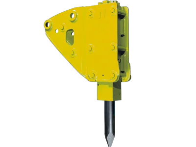 超低騒音油圧ブレーカ（スリットチゼル標準仕様）