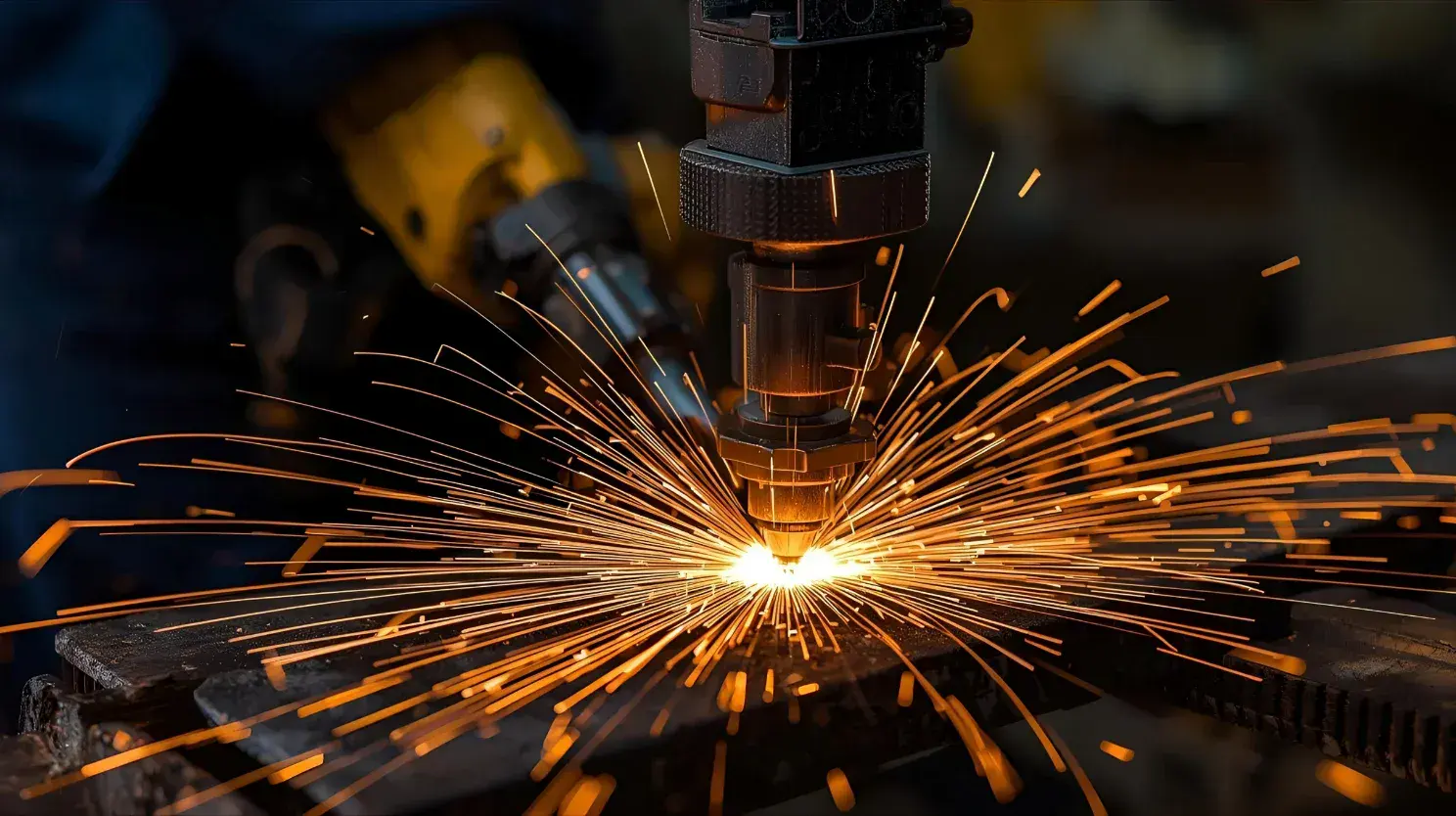 溶接・加工風景